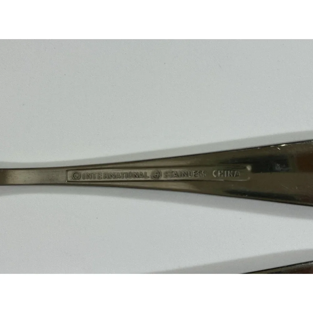 International Stainless Flatware Gran Royal Cocktail Forks Set Of 3 Appetizer